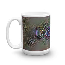Load image into Gallery viewer, Deidre Mug Dark Rainbow 15oz right view