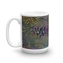 Load image into Gallery viewer, Willow Mug Dark Rainbow 15oz right view