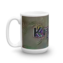 Load image into Gallery viewer, Krystal Mug Dark Rainbow 15oz right view