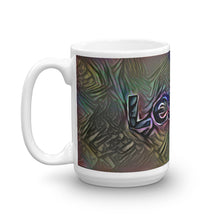 Load image into Gallery viewer, Lesley Mug Dark Rainbow 15oz right view