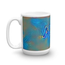 Load image into Gallery viewer, Alice Mug Night Surfing 15oz right view