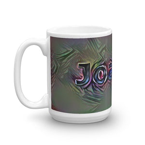 Joanna Mug Dark Rainbow 15oz right view