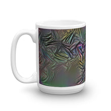 Load image into Gallery viewer, Yan Mug Dark Rainbow 15oz right view
