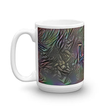 Load image into Gallery viewer, Len Mug Dark Rainbow 15oz right view