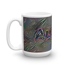 Load image into Gallery viewer, Aubrey Mug Dark Rainbow 15oz right view