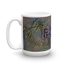 Load image into Gallery viewer, Ferdi Mug Dark Rainbow 15oz right view