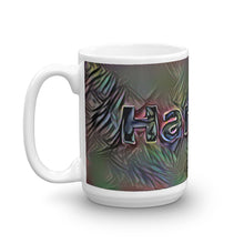Load image into Gallery viewer, Hannah Mug Dark Rainbow 15oz right view