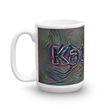 Load image into Gallery viewer, Kathryn Mug Dark Rainbow 15oz right view