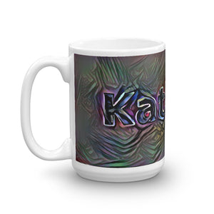 Kathryn Mug Dark Rainbow 15oz right view
