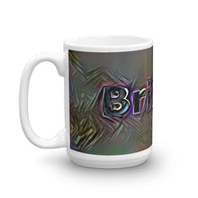 Load image into Gallery viewer, Bridget Mug Dark Rainbow 15oz right view