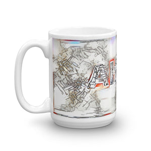 Alfred Mug Frozen City 15oz right view