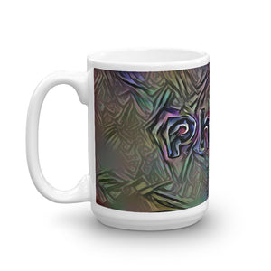 Philip Mug Dark Rainbow 15oz right view