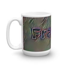 Load image into Gallery viewer, Frances Mug Dark Rainbow 15oz right view