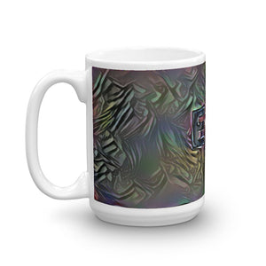 Eva Mug Dark Rainbow 15oz right view