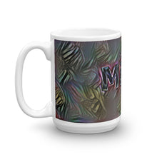 Load image into Gallery viewer, Miles Mug Dark Rainbow 15oz right view