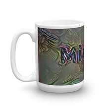 Load image into Gallery viewer, Miriam Mug Dark Rainbow 15oz right view