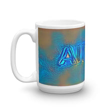 Load image into Gallery viewer, Allison Mug Night Surfing 15oz right view