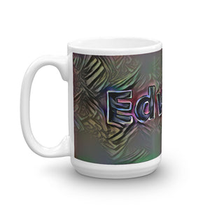 Edward Mug Dark Rainbow 15oz right view