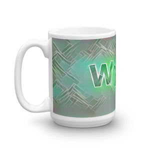 Wyatt Mug Nuclear Lemonade 15oz right view