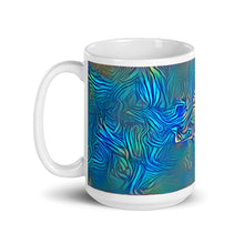 Load image into Gallery viewer, Lila Mug Night Surfing 15oz right view