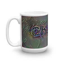 Load image into Gallery viewer, Charles Mug Dark Rainbow 15oz right view