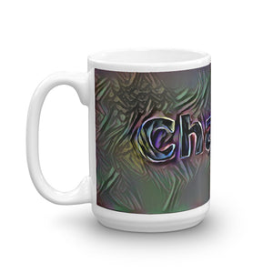 Charles Mug Dark Rainbow 15oz right view