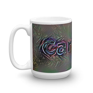 Caroline Mug Dark Rainbow 15oz right view