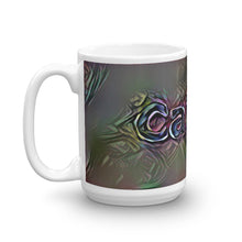 Load image into Gallery viewer, Caitlin Mug Dark Rainbow 15oz right view