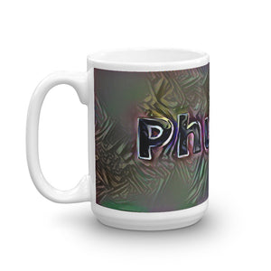 Phuong Mug Dark Rainbow 15oz right view