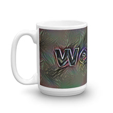 Load image into Gallery viewer, Wesson Mug Dark Rainbow 15oz right view