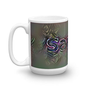 Sandra Mug Dark Rainbow 15oz right view