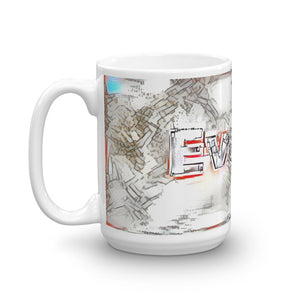 Evelyn Mug Frozen City 15oz right view