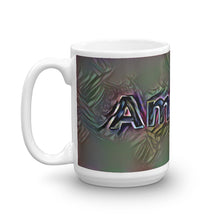 Load image into Gallery viewer, Amahle Mug Dark Rainbow 15oz right view