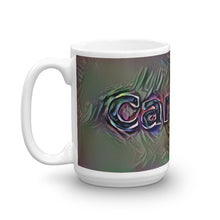 Load image into Gallery viewer, Carmen Mug Dark Rainbow 15oz right view