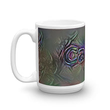 Load image into Gallery viewer, Carter Mug Dark Rainbow 15oz right view