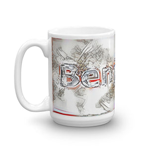 Benjamin Mug Frozen City 15oz right view
