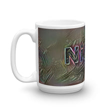 Load image into Gallery viewer, Nicole Mug Dark Rainbow 15oz right view
