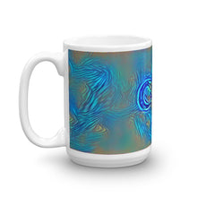 Load image into Gallery viewer, Carl Mug Night Surfing 15oz right view