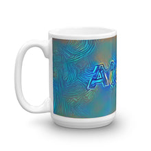 Load image into Gallery viewer, Alexis Mug Night Surfing 15oz right view