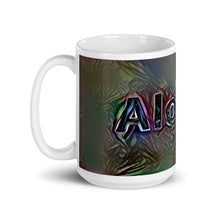 Load image into Gallery viewer, Alonso Mug Dark Rainbow 15oz right view
