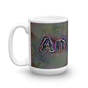 Amanda Mug Dark Rainbow 15oz right view