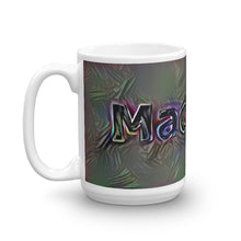 Load image into Gallery viewer, Madison Mug Dark Rainbow 15oz right view