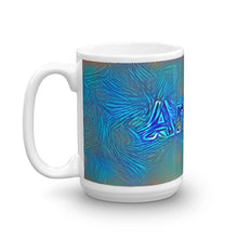 Load image into Gallery viewer, Angie Mug Night Surfing 15oz right view