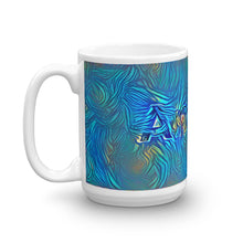 Load image into Gallery viewer, Amina Mug Night Surfing 15oz right view