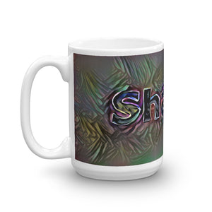 Sharon Mug Dark Rainbow 15oz right view