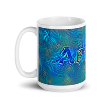 Load image into Gallery viewer, Amber Mug Night Surfing 15oz right view