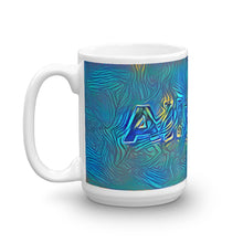 Load image into Gallery viewer, Allyson Mug Night Surfing 15oz right view