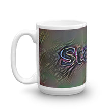 Load image into Gallery viewer, Steven Mug Dark Rainbow 15oz right view