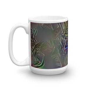 Zia Mug Dark Rainbow 15oz right view