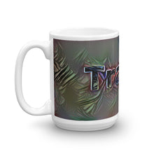 Load image into Gallery viewer, Tracey Mug Dark Rainbow 15oz right view